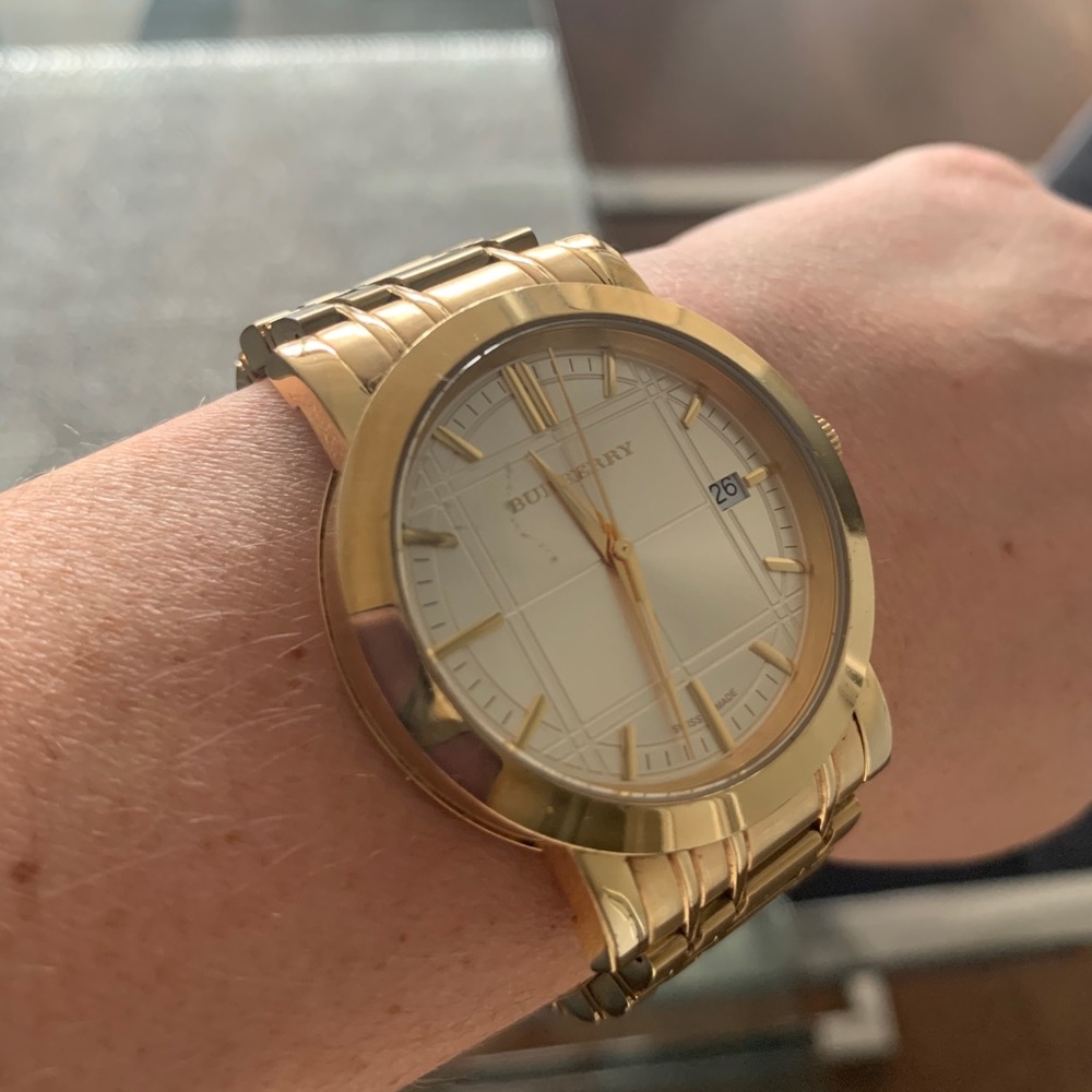 Burberry Gold Watch